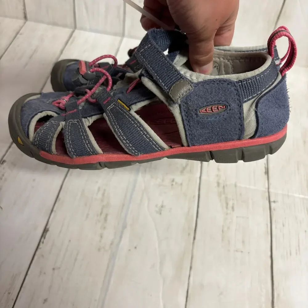 Keen Newport H2 Pink & Blue Sandals Youth Size 2